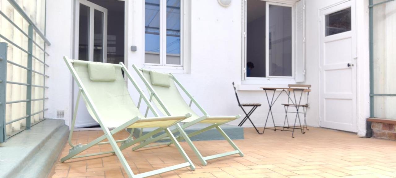 Studio équipé, grande terrasse, à côté de la gare Tours Extérieur photo